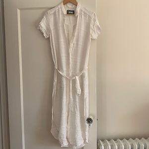Reformation button down dress